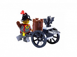 Конструктор - Рыцарь с аксессуарами, 21 деталь (Enlighten Brick, BRICK1004 (300))